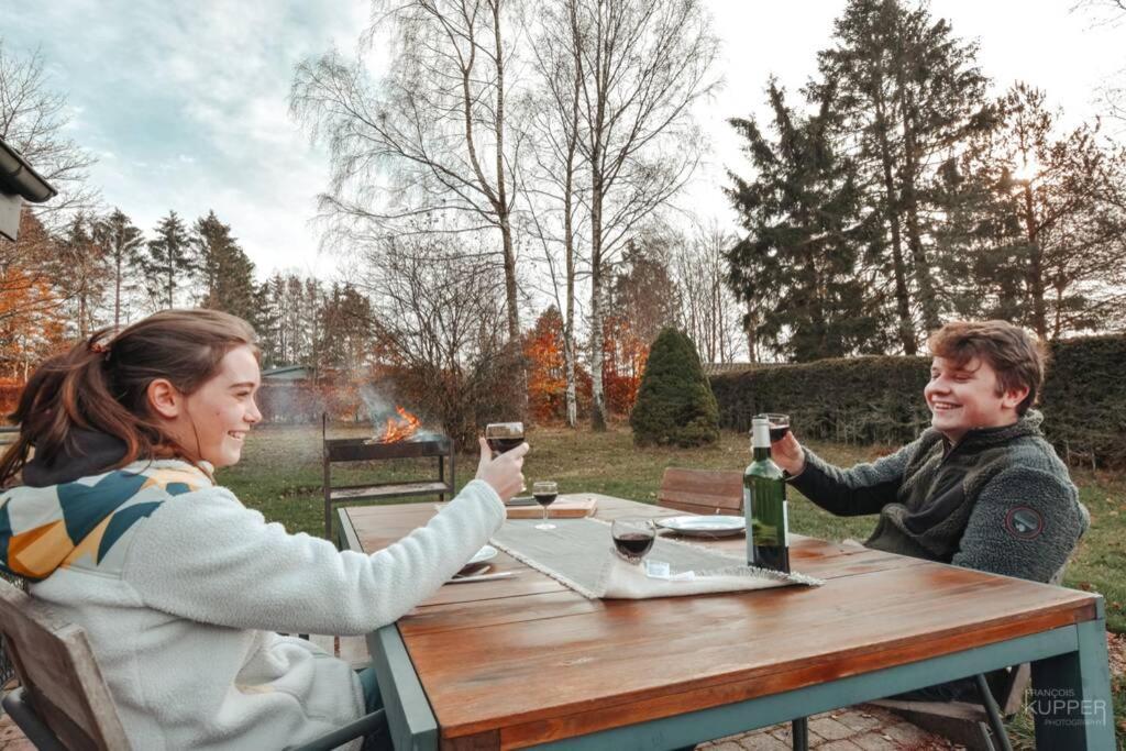 Le Heron 28Pers, Malmedy- Home Cinema, Balneo, Sauna, Jardin Exteriér fotografie