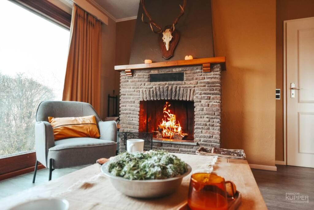 Le Heron 28Pers, Malmedy- Home Cinema, Balneo, Sauna, Jardin Exteriér fotografie