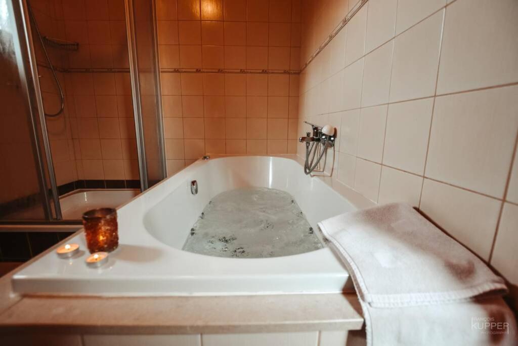 Le Heron 28Pers, Malmedy- Home Cinema, Balneo, Sauna, Jardin Exteriér fotografie