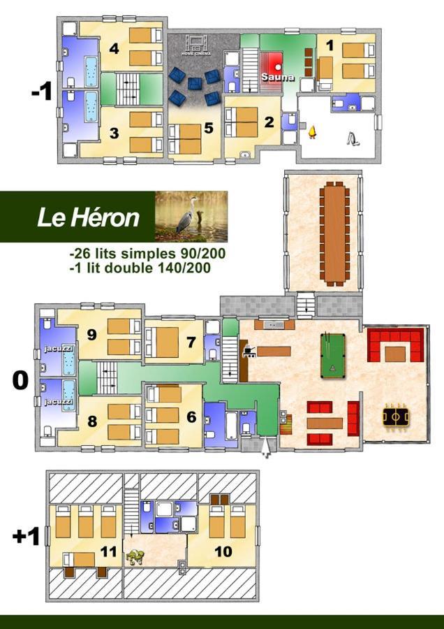 Le Heron 28Pers, Malmedy- Home Cinema, Balneo, Sauna, Jardin Exteriér fotografie